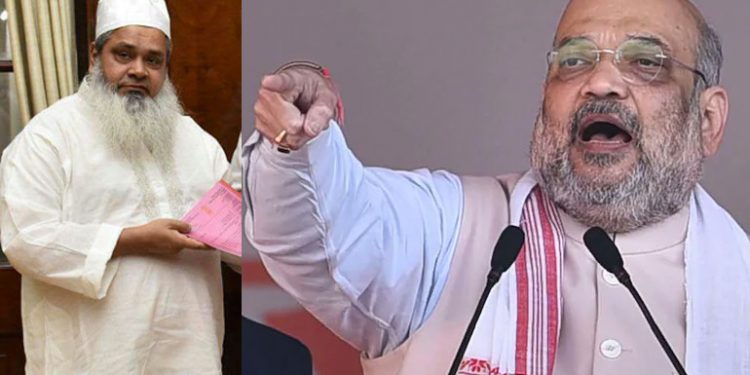 امت شاہ نے کہا:’بدرالدین اجمل کان کھول کر سن لو‘ !!!!