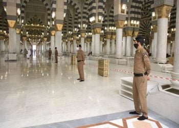کورونا سے محفوظ افراد ہی مسجد نبویؐ میں داخل ہوسکتے ہیں: مدینہ پولیس