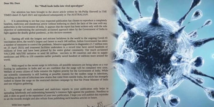 کورونا لہر: کھوکھلے راشٹر واد کا نتیجہ: آسٹریلیا ئی اخبار