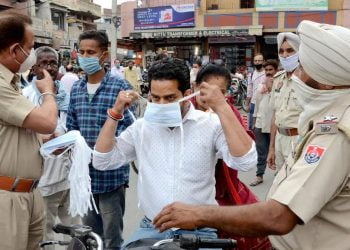 اترپردیش : ہر اتوار کو لاک ڈاؤن ، ماسک نہ پہننے پر 1 ہزار کا جرمانہ