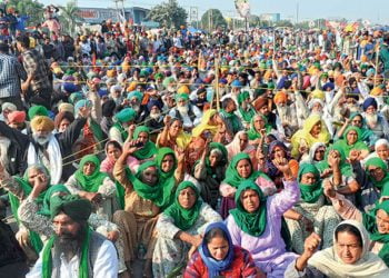 کورونا بحران کے درمیان کسانوں کا دہلی کوچ ،ٹکری بارڈر پر بھیڑ کی تیاری
