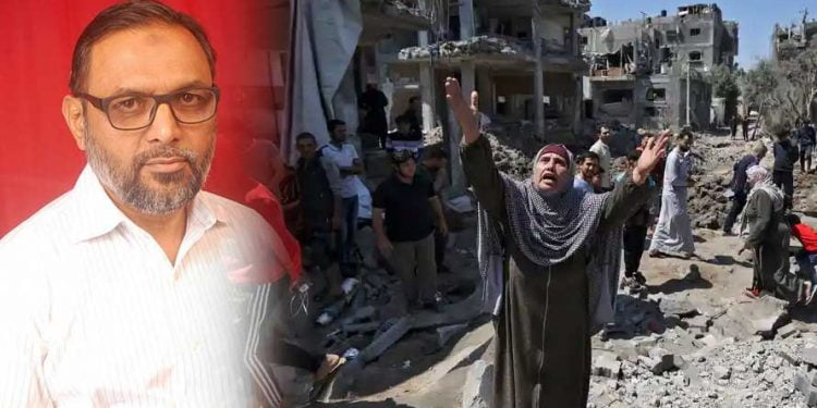 فلسطین مسئلہ کا پرامن اور منصفانہ حل نکالاجائے: ڈاکٹر الیاس