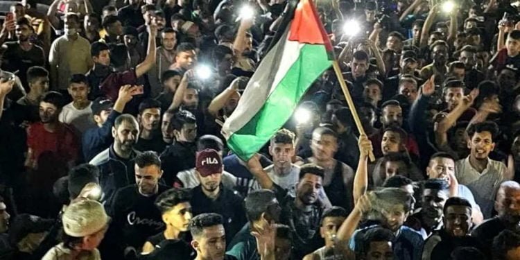 جنگ بندی پرعمل درآمد، غزہ میں جشن