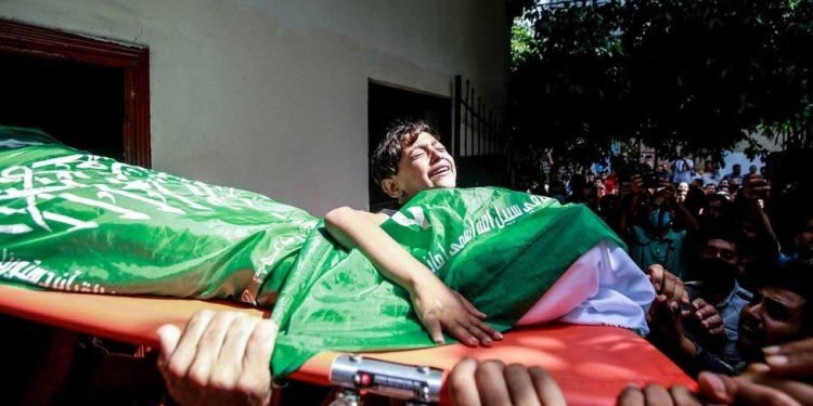 ’یہ تو صرف نونہال تھے‘، نیویارک ٹائمز کا غزہ کے شہیدبچوں کو خراج عقیدت