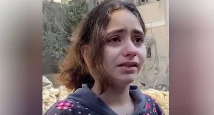 دس سالہ فلسطینی بچی کی فریاد نے سب کو تڑپادیا