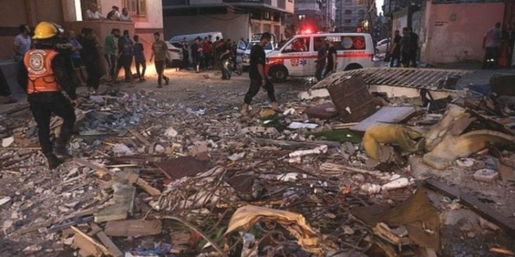 اسرائیلی طیاروں کی غزہ پر مزید بمباری،شہدا کی تعداد میں اضافہ