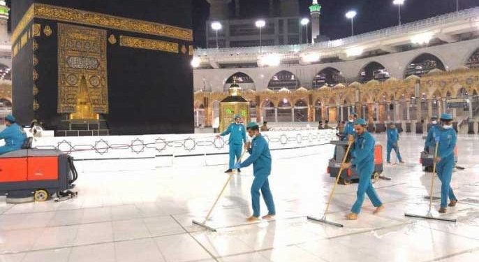 حج کی تیاری،مشاعر مقدسہ کی صفائی مہم شروع