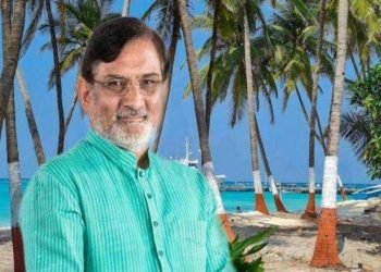 لکش دیپ میں پیڑوں کو بھگوا کردیا گیا