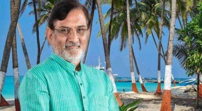 لکش دیپ میں پیڑوں کو بھگوا کردیا گیا