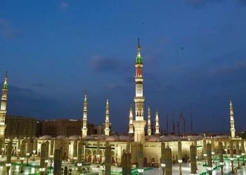 مسجد نبویؐ کے خوبصورت میناراسلامی فن تعمیر کے شاہکار
