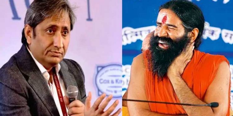 ’جھوٹ اندرلو،جھوٹ باہر چھوڑو‘رویش نے بابا پر برسائے تیر