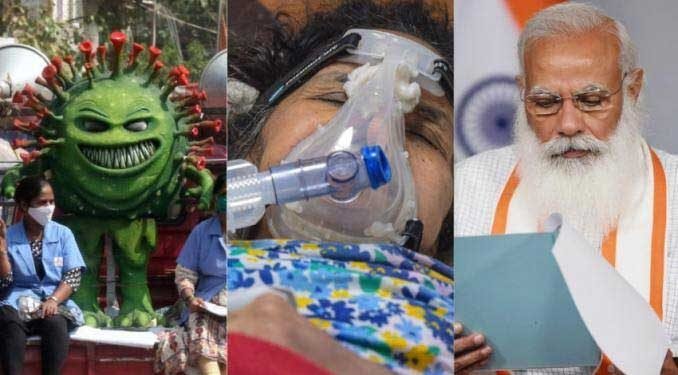 50فیصد کورونا لہر میں مودی کی کارکردگی سے مایوس