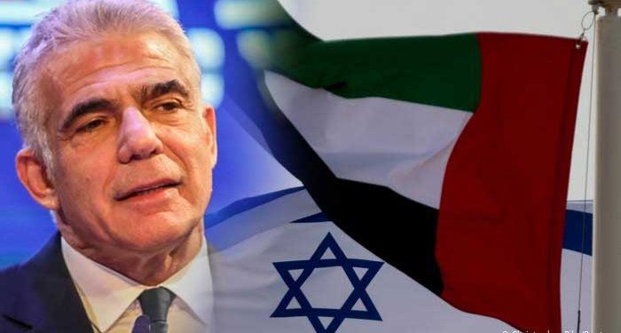 اسرائیلی وزیر خارجہ متحدہ عرب امارات میں