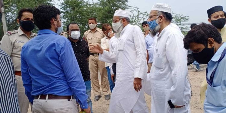 کنچن کنج روہنگیا پناہ گزیں کیمپوں میں آتشزدگی،جمعیۃ کے وفد کادورہ