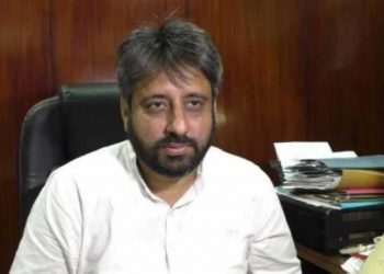 امانت اللہ خاں کو گولی مارنے کی دھمکی ،ویڈیو وائرل