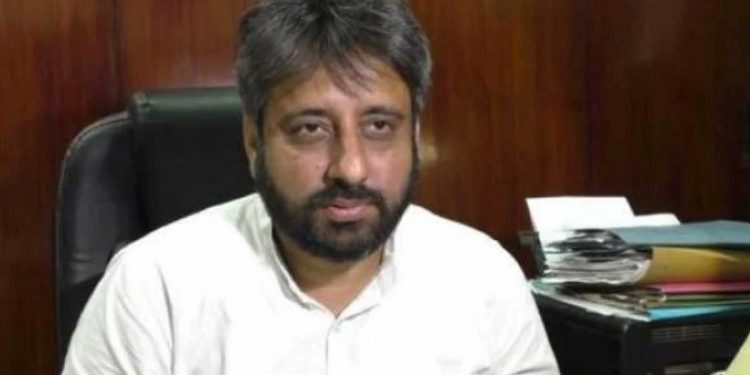 امانت اللہ خاں کو گولی مارنے کی دھمکی ،ویڈیو وائرل