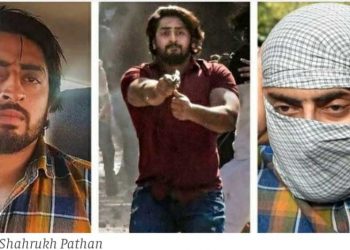 باڈی بلڈنگ ماڈلنگ کا شوقین شاہ رخ پٹھان دہلی فساد کا پوسٹر بوائے بن گیا