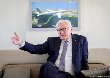 مشرق وُسطیٰ تنازعے کے دو ریاستی حل کے حامی ہیں، جرمن صدر