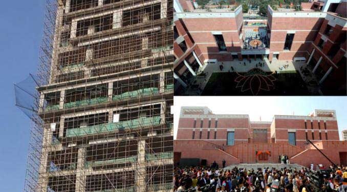 دہلی میں آر ایس ایس کے دفتر کے لئے قانون میں نرمی، سی ای او دفتر کو ٹکر دیتا ہے بی جے پی ہیڈکوارٹر
