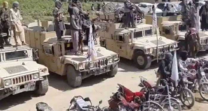 طالبان نے امریکی فوج کی 700 گاڑیوں، گولہ بارود پر قبضہ کرلیا