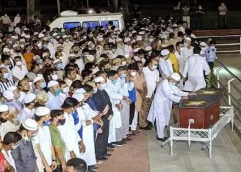 افغانستان میں جاں بحق فوٹوجرنلسٹ دانش صدیقی جامعہ ملیہ اسلامیہ کے قبرستان میں سپرد خاک