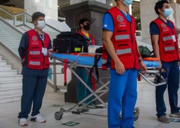 عازمین کوہنگامی طبّی امدادمہیا کرنے کے لیے رضاکارٹیمیں تعینات