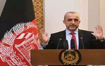 افغانستان کے نائب صدر امراللہ صالح نے خود کو کیئرٹیکر صدراعلان کیا