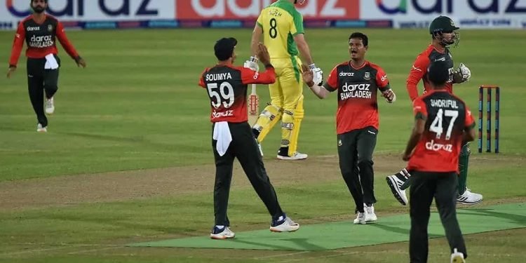 بنگلہ دیش نے آسٹریلیا کو دوسرے ٹی ٹوئنٹی میں بھی ہرادیا
