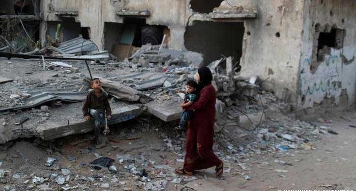 English: Gaza ceasefire proposal for hostage release