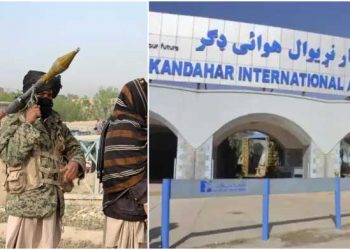 طالبان 3 بڑے شہروں میں داخل قندھار ایئرپورٹ پر راکٹوں سے حملہ