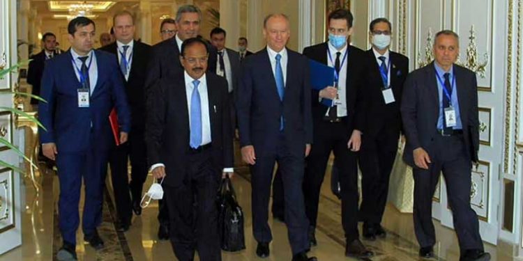 ڈوبھال اور روسی سکیورٹی چیف کا افغانستان کی صورت حال پر تبادلہ خیال