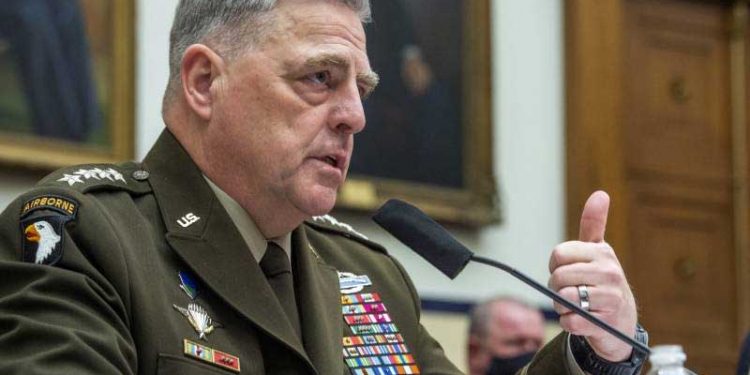 امریکہ نے افغانستان میں 20 سال کی جنگ ہاری: جنرل مارک ملی