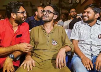کنہیا ، جگنیش کانگریس میں ،عمر خالد جیل میں!