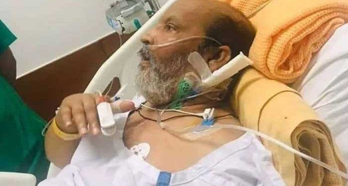 معروف کامیڈین عمر شریف کی حالت تشویشناک،نئی تصویر سامنے آئی