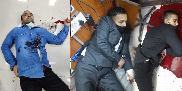 روہنی کورٹ میں بدمعاشوں کی فائرنگ سے بھگدڑ ، ایک  کی موت ، کئی افرادزخمی