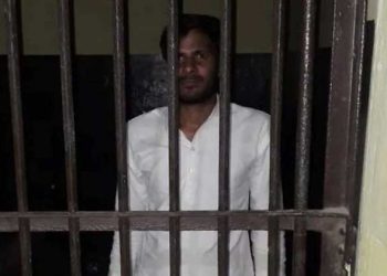 یوگی کےجلسہ کی جگہ پر گنگا جل چھڑکنے والا ایس پی لیڈر گرفتار