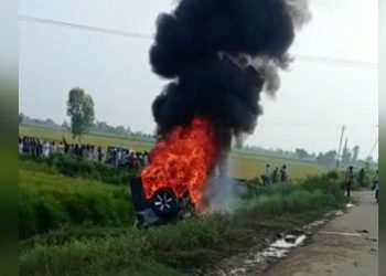 لکھیم پورکھیری میں بی جے پی لیڈر کے بیٹے نے کسانوں پر چڑھائی کار، بی کے یو کا دعویٰ ، تین کی موت