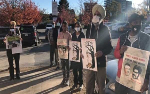 لکھیم پور کھیری تشدد کے خلاف کناڈا میں احتجاجی ریلی