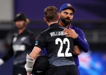 ہندوستان کی ٹی -20عالمی کپ میں دوسری ہار، نیوزی لینڈ نے 8 وکٹ سےشکست دی ،سیمی فائنل کی راہ مشکل