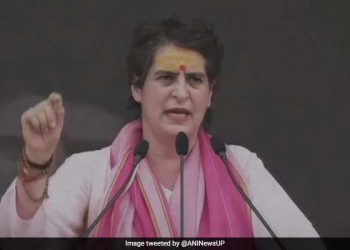 پرینکا کی کسان ریلی،کہا:’یہ ملک بی جے پی لیڈروں کی جاگیر نہیں‘