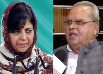 محبوبہ مفتی نے کیا ستیہ پال ملک کے خلاف قانونی چارہ جوئی کرنے کا اعلان