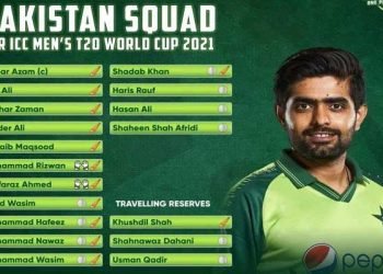 20- ٹونٹی ورلڈ کپ کےلیے پاکستانی اسکواڈ میں 3 تبدیلیاں