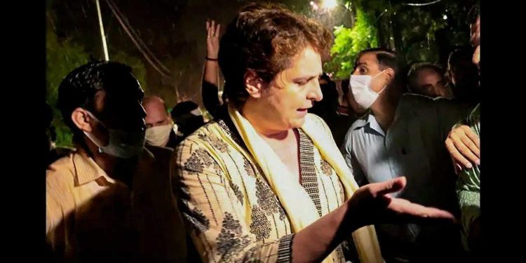 پرینکا کو گرفتار کرلیا گیا،گیسٹ ہاؤس کو جیل بنایا گیا