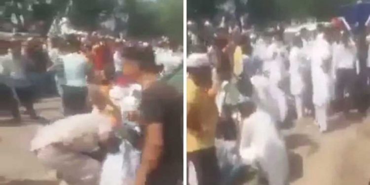 اب ہریانہ میں بی جے پی کے ایم پی نے کسانوں پر گاڑی چڑھادی