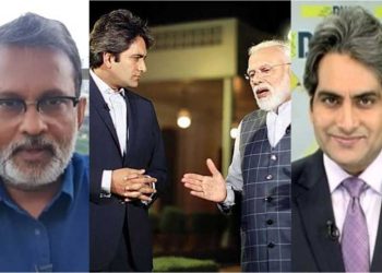 ’سدھیر چودھری ٹاپ کلاس چاپلوسی کے ساتھ بلیک میلنگ کا استاد‘،اجیت انجم نے ٹوئٹر پر کھولا محاذ
