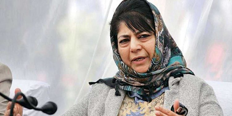 مودی سرکار جموں وکشمیر پر بھی اپنے فیصلے واپس لے:محبوبہ مفتی