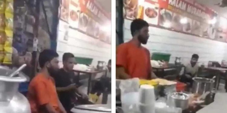 مسلم دکاندار کو دھمکانے کا ویڈیو سوشل میڈیا پر آنے کے بعد پولیس نے کیس درج کیا