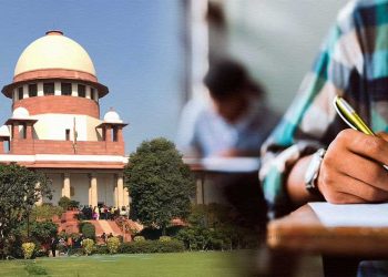 آف لائن ایگزام کے خلاف اسکولی طلبا کی سپریم کورٹ سے فریاد