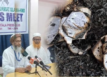 تریپورہ فساد میں خاص نشانہ مساجد تھیں،جمعیۃ کی فیکٹ فائنڈنگ کمیٹی کی رپورٹ