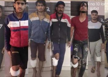گائے اسمگلنگ کے ملزموں کے ساتھ انکاؤنٹر کے بعد یوپی پولس سوالوں کے گھیرے میں، فلمی اسٹائل  میں نظر آئے زخمی
